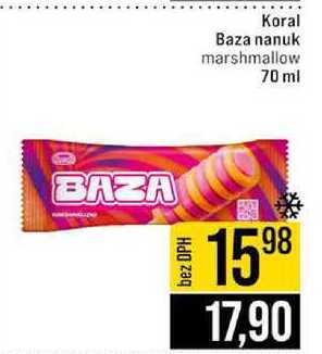 Koral Baza nanuk marshmallow 70 ml