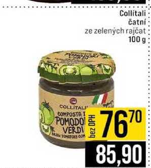 Collitali čatni ze zelených rajčat 100 g