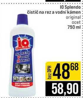 Splendo čistič na rez a vodní kámen original ocet 750 ml