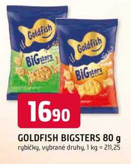 GOLDFISH BIGSTERS 80 g