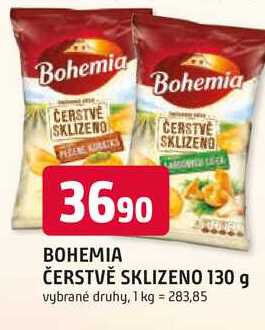 BOHEMIA ČERSTVĚ SKLIZENO 130 g 