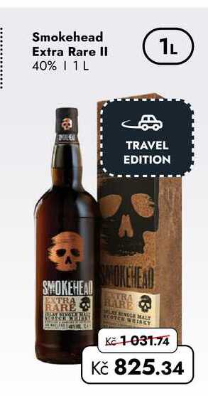 Smokehead Extra Rare II 40% | 1 L