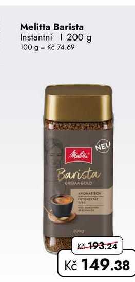Melitta Barista Instantní 200 g  