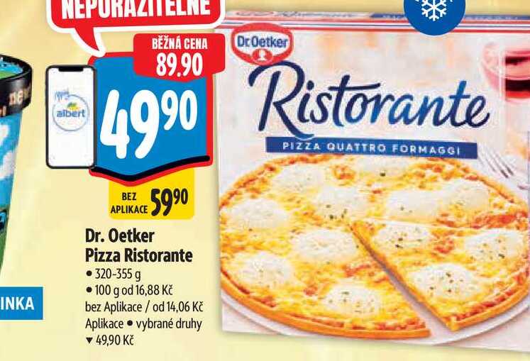   Dr. Oetker Pizza Ristorante  320-355 g  