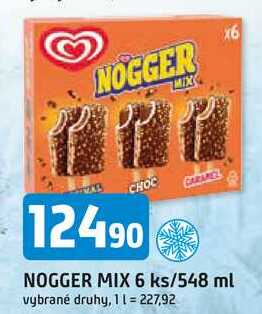 CARAMEL NOGGER MIX 6 ks/548 ml