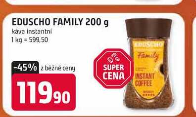 EDUSCHO FAMILY 200 g káva instantní