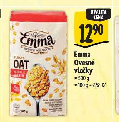 Emma Ovesné vločky 500 g