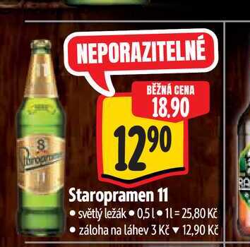 Staropramen 11 0,5 l