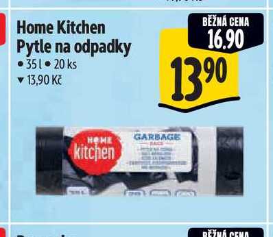 Home Kitchen Pytle na odpadky 351 20 ks