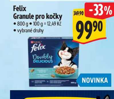 Felix Granule pro kočky 800 g