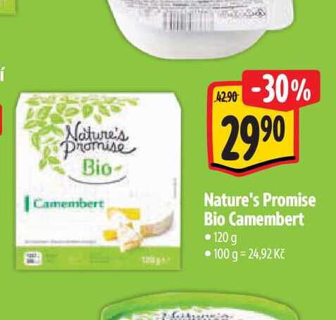 Nature's Promise Bio Camembert 120 g