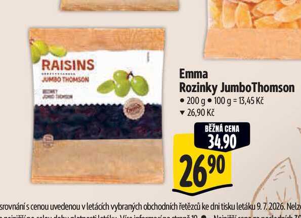 Emma Rozinky Jumbo Thomson 200 g
