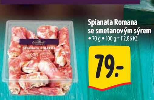 Spianata Romana se smetanovým sýrem 70 g