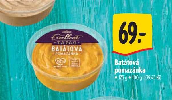 Batátová pomazánka 175 g