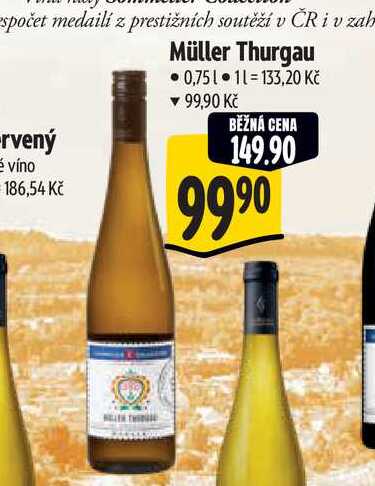  Müller Thurgau 0,75 l