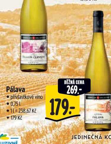 Pálava 0,75 l