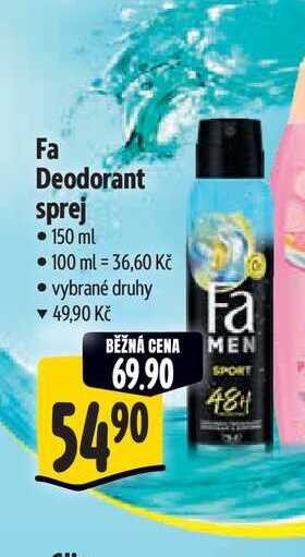 Fa Deodorant sprej 150 ml