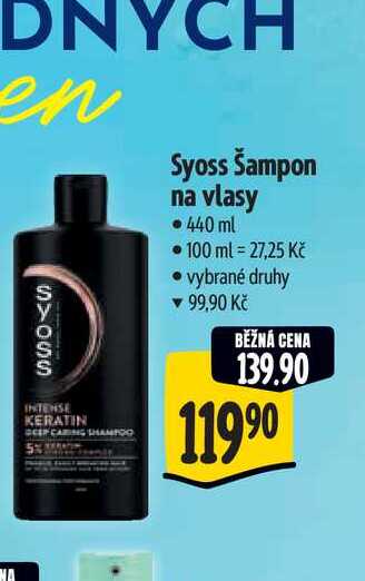 Syoss Šampon na vlasy  440 ml Albert
