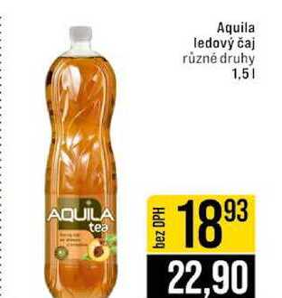 Aquila ledový čaj různé druhy 1,5l