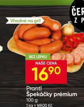 Prantl Špekáčky prémium 100 g