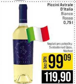 Piccini Astrale D'Italia Bianco Rosso 0,75l