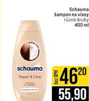 Schaumal šampon na vlasy různé druhy 400 ml 