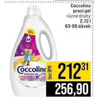 Coccolino prací gel různé druhy 2,72l 63-68 dávek