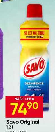 Savo Original 1,2l Hruška