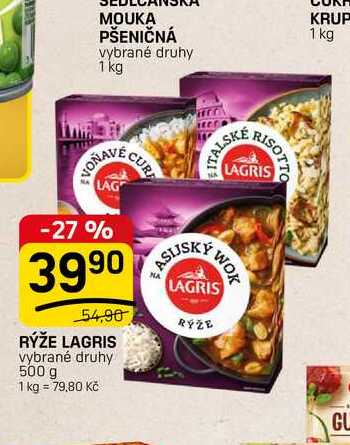 RÝŽE LAGRIS vybrané druhy 500 g