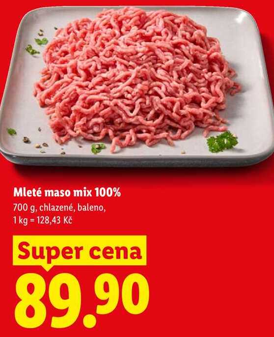 Mleté maso mix 100%, 700 g