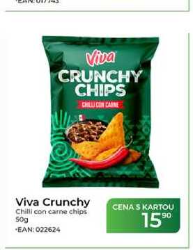 Viva Crunchy Chilli con carne chips 50g