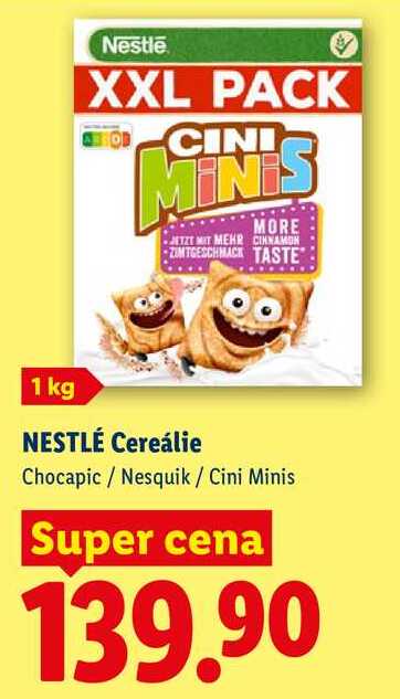 NESTLÉ Cereálie, 1 kg