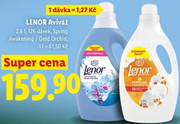 LENOR Aviváž 2,6 l/126 dávek