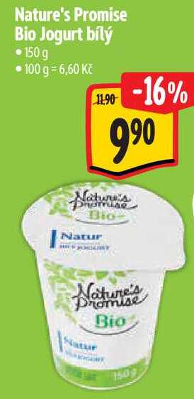 Nature's Promise Bio Jogurt bílý, 150 g