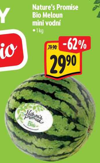 Nature's Promise Bio Meloun mini vodní, 1 kg