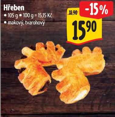 Hřeben, 105 g