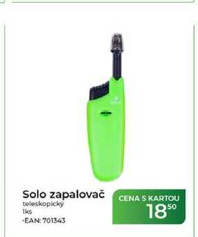 Solo zapalovač teleskopický 1ks