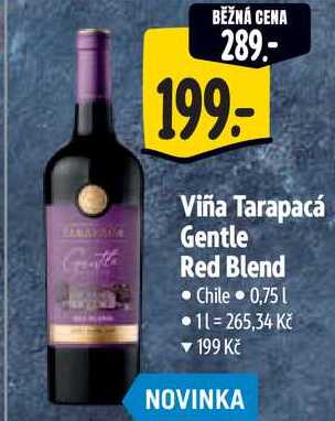 Viña Tarapacá Gentle Red Blend, 0,75 l