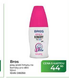 Bros spray proti hmyzu na komáry pro děti 50ml  