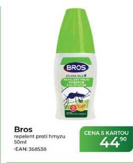 Bros repelent proti hmyzu 50ml Tamda Foods
