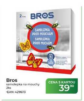 Bros samolepka na mouchy 2ks Tamda Foods