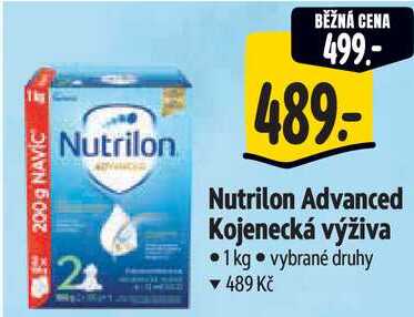 Nutrilon Advanced Kojenecká výživa, 1 kg Albert