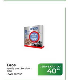 Bros spirály proti komárům 10ks Tamda Foods