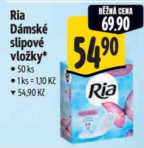 Ria Dámské slipové vložky, 50 ks Albert