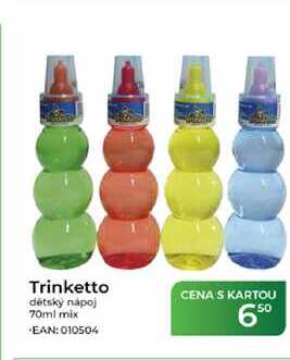 Trinketto dětský nápoj 70ml mix Tamda Foods