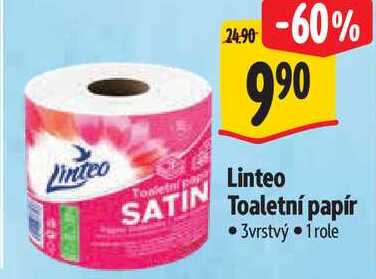 Linteo Toaletní papír, 1 role Albert