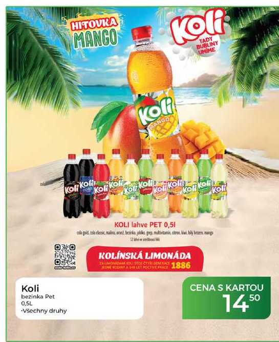Koli bezinka Pet 0,5L