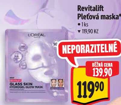 Revitalift Pleťová maska, 1 ks