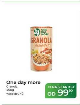 One day more Granola 400g 