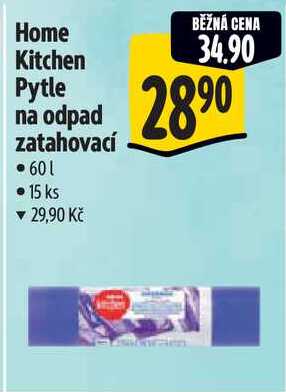Home Kitchen Pytle na odpad zatahovací 60 l, 15 ks Albert